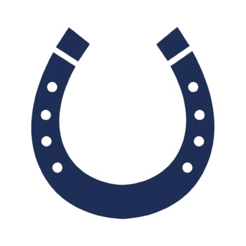 Tattwo.me - Tatuaggio temporaneo per adulti e bambini, 2 settimane, resistente all'acqua - ferro di cavallo- Inchiostro vegetale - Certificato cosmetico UE (5X5 - P0177)