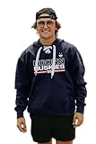 Connecticut Huskies NCAA Officially Licensed Hockey Hooded Sweatshirt, X-Large