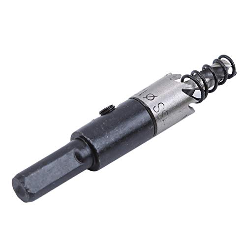 Bigsweety Stahl Lochsäge Cutter Metall Holz Schneiden Kit Bohrer Lochsäge 12mm-38mm Für Kupfer Eisen (12mm) Cover