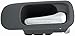 Dorman 92689 Front Passenger Side Interior Door Handle for Select Honda Models, Gray and Chrome