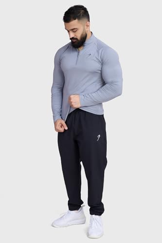 Image of Thrive Mens Slim Fit Pullover Sport and Gym Full Sleeve T-Shirt for Men