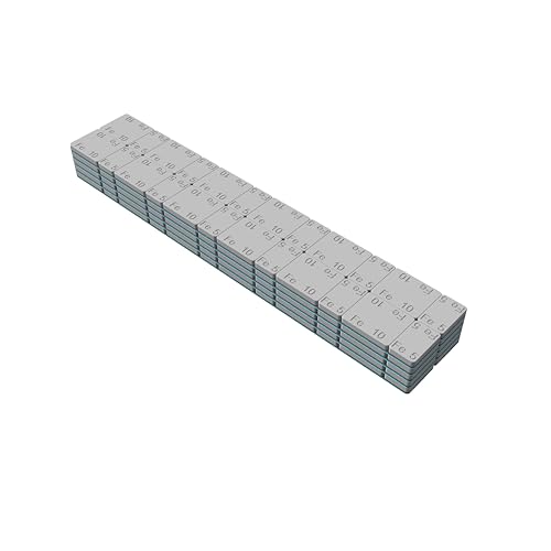 ZERINT WW-15RG180 (5 g + 10 g) x 5 Klebestreifen für Auswuchtgewichte für Auto, LKW, SUV und Motorräder, 18 Streifen, 90 Massen des schwarzen Ausgleichs, 1,35 kg