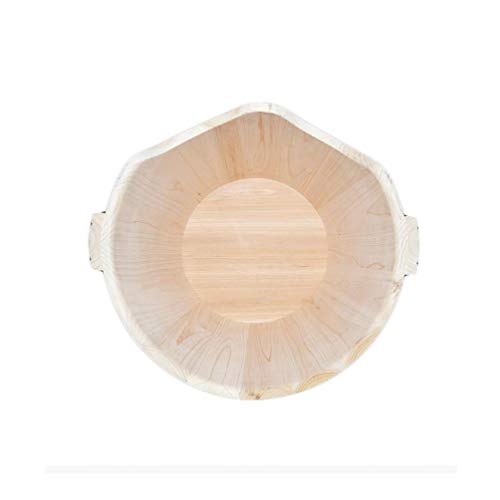 Spa de Pies de Madera Maciza con Tapa Talla A miniatura 3