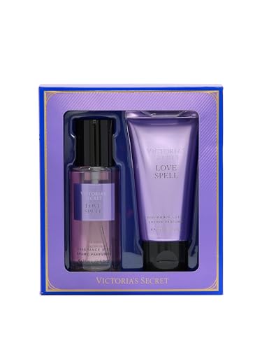 Victoria's Secret Love Spell Mini Fragrance Duo Gift Set, Notes of Cherry Blossom and Fresh Peach3