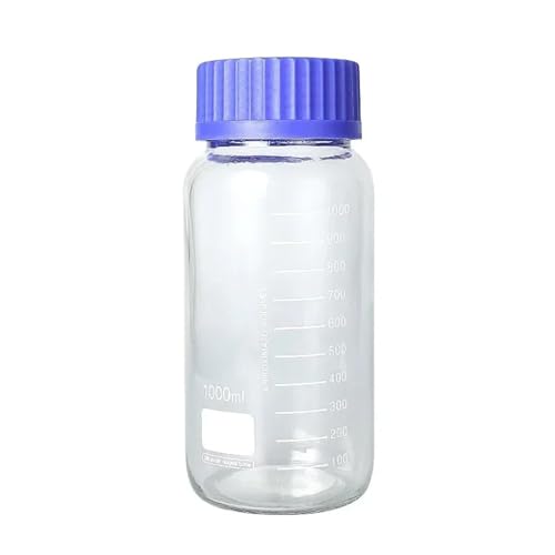 Bouteille scellée à large ouverture GL70 flacon de réactif gradué 1000ml étanche