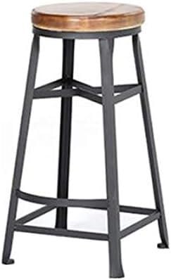 Tabouret de bar pivotant en cuir PU et finitions soignees pour un design elegant