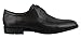 ECCO Men's Edinburgh Bike Toe Tie Oxford, Black/Black, 44 EU/10-10.5 M US