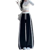 [treetreerin] レディース 【 バルーンシルエット スウェット】 ロングパンツ ジャージ下 W179blk-XL