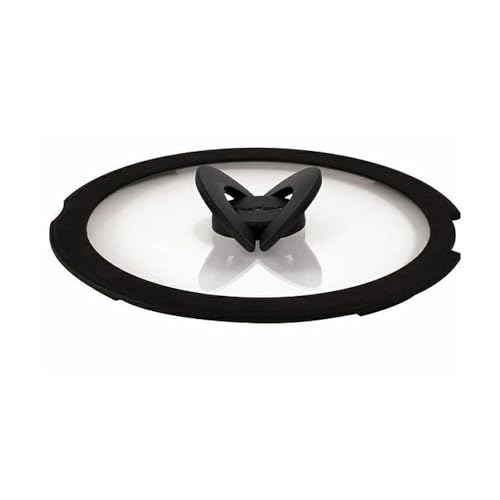 Tefal Ingenio Couvercle en verre 22 cm, rangement facile, gain de place, poignées pliables,...