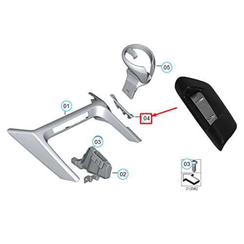 Cubierta para portavasos de automóvil BMW X1 E84 miniatura 3