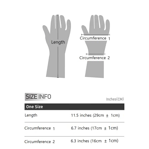 Image of Sweetiepapa Kids Latex Household Natural Rubber Waterproof Work Playing Hand Protection Washing Cleaning Gardening Painting Gloves (Pink) : Pink