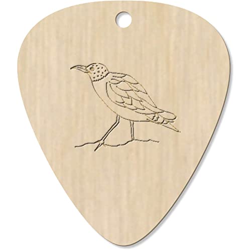 Azeeda 7 x ‘Oiseau’ médiator/pic de Guitare (GP00026568) - Les Beatles, Paul McCartney, John Lennon, RIngo Starr, George Harrison Azeeda 7 x 'Oiseau' médiator/pic de Guitare (GP00026568)