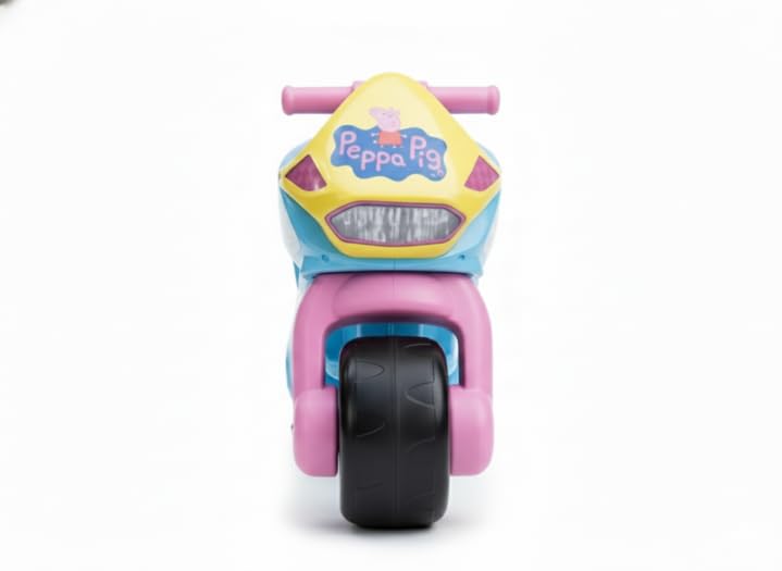 Image of Best Ride On Cars Peppa Pig Foot-to-Floor Motorbike for Kids Ages 2-6 | Officially Licensed Toddler Ride-On Toy with Wide Wheels, Lightweight Design & Stable Frame | Indoor /Outdoor Fun