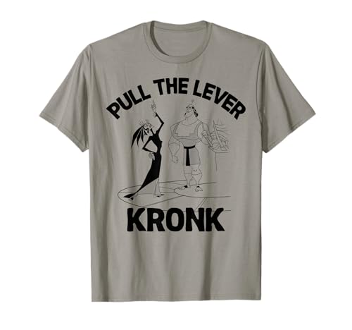 Disney Emperors New Groove Yzma Pull The Lever Kronk T-Shirt T-Shirt