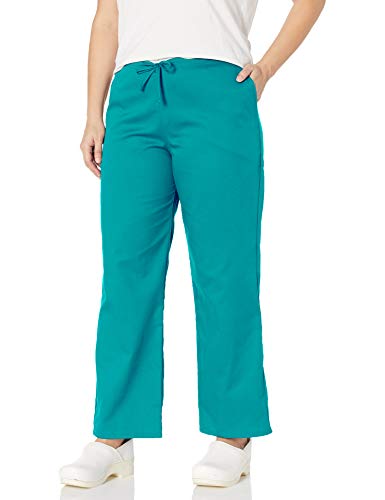 Up To 50% OFF Cherokee Men's Ww Flex with Certainty Unisex Natural-Rise Drawstring Pant, Teal Blue, X-Large