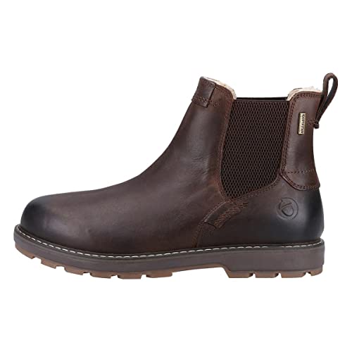 Cotswold Snowshill Chelsea Boot Brown : bottines marrons élégantes pour homme