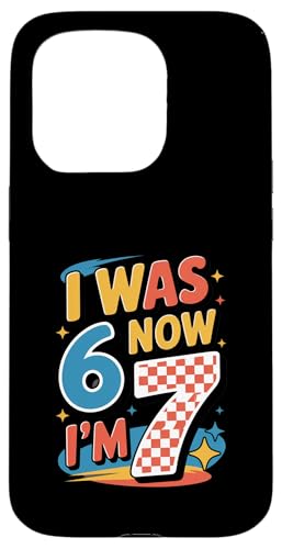 I Was 6 Now I'm 7 Retro Racing �o�[�X�f�[�p�[�e�B�[ 6 7 �~�[�� �X�}�z�P�[�X iPhone 15 Pro �p