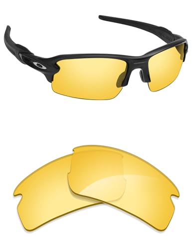 Image of Alphax Polarized Replacement Lenses for Oakley Flak 2.0 OO9295 59mm Sunglasses | Glare Reduction | Precision Cutting
