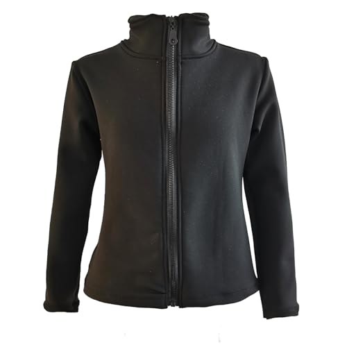 girls skating jacket women39s training figure skating top fleece