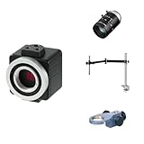 ホーザン(HOZAN) フルHDカメラ HDMI出力 画像/動画保存可能 microSD(128GB) L-851 & レンズ 焦点距離16mm相当 & フレキシブルアームL & ホルダー 光学機器用