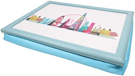 Maturi Beach Scene from Tobermory in Scotland Lap Tray by Ilona Drew, 33 x 44 x 8cm