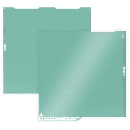 Kobra 3 V2 Plateau Froid 268x256mm Double Face Brillante & Mate, Surface Impression Basse Température Forte Adhérence, Compatible with Anycubic Kobra 3 et...