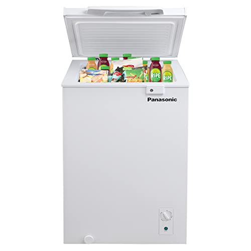 Image of Panasonic 142 L Single Door Deep Freezer (SCR-CH151H1B,White,Convertible), Free 1 Year Extended warranty