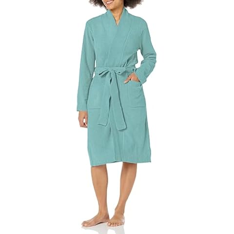 N Natori AURA-SOLID Robe Length 40",TEAL,LARGE Cover