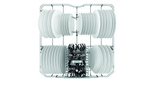غسالة صحون مدمجة بالكامل 60 سم من اريستون، 14 مكان و7 برامج، 3 رفوف، محرك عاكس مع غسيل سريع ومنطقة ثلاثية الابعاد، غسالة صحون صامتة، صنعت في بولندا، LIC3C26WF