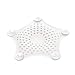 Umbra Starfish - Atrapapelos de ducha, diseño de estrella, color blanco
