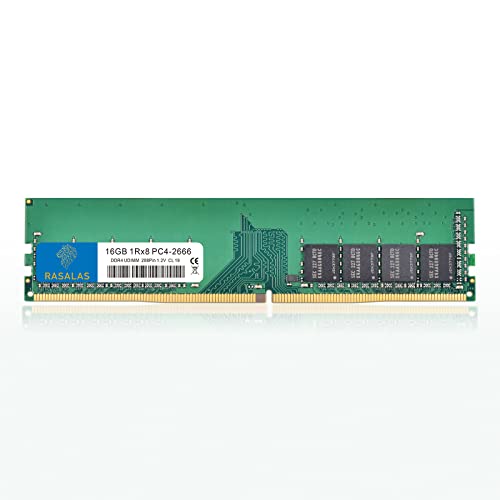 16GB デスクトップメモリ PC4-21300 DDR4-2666 1RX8 UDIMM PC用 RAM 288Pin 1.2V CL19 Unbuffered NON-ECC