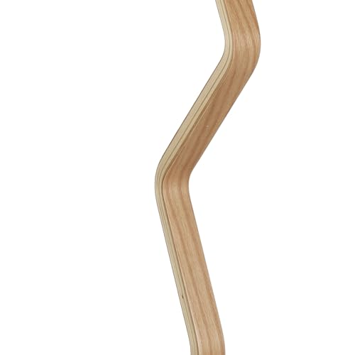Toallero de pie Relaxdays en metal y madera blanco de 86 cm 7