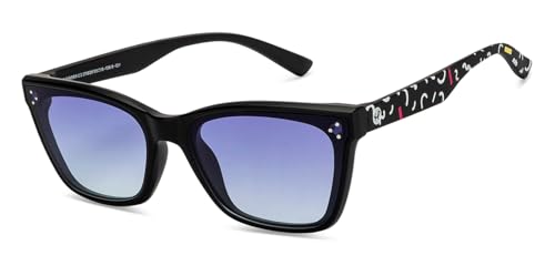 Image of Hooper Memphis Collection | Full Rim Rectangular Branded and Stylish Kids Sunglasses | 100% UV Protected | For Boys & Girls (Age 5-8 yrs) | HP S16086