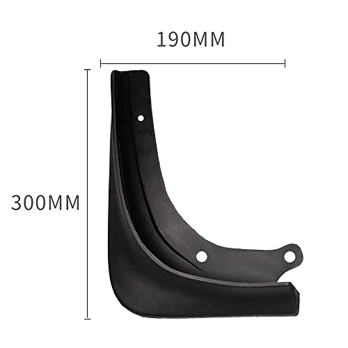 Guardabarros para Model 3 Guardabarros de rueda delantera y trasera en color negro mate 2021-2023 5