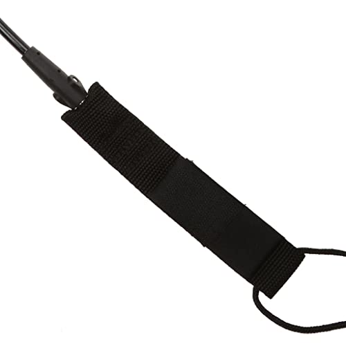 YIJU Trela ​​de Stand Up Paddle de 10 Pés - Windsurf Stand Up Paddle Leash - Preto