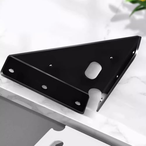 Connecteurs d'angle robustes en acier inoxydable brossé pour meuble chic - 6