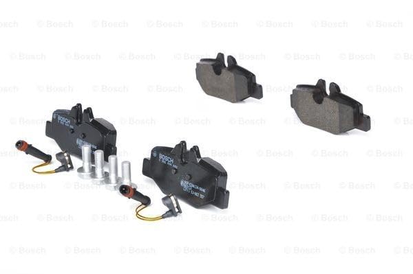 Bosch BP1509 - Pastiglie Freni Auto, Asse Posteriore - Qualità Bosch