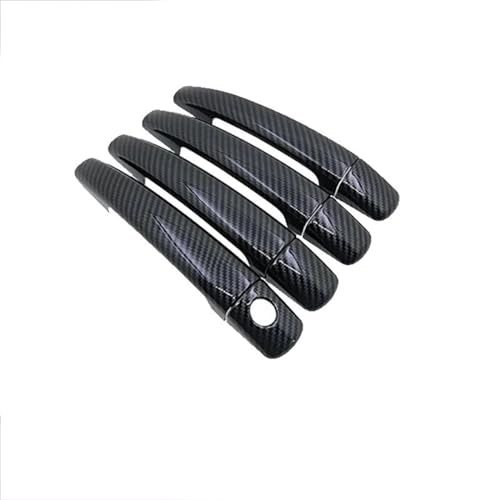 Garniture poignée porte Peugeot 2008 finition chrome brillant pour tuning extérieur A94