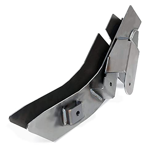 Rear Trail Arm And Center Skid Plate Frame Rust Repair Kit Compatible With 1997-2002 Jeep Wrangler Tj (2 Packages) #TOP4