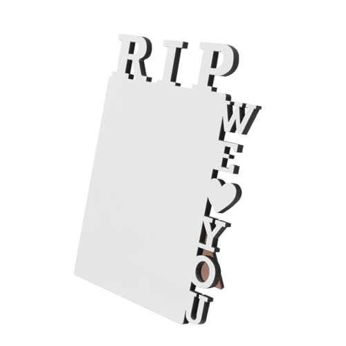 EPIGEIST Cornice in Vuota per Sublimazione Piastra Termica per Trasferimento Foto da Te Supporto per Album Fotografico Personalizzato per Decorazioni e Unici