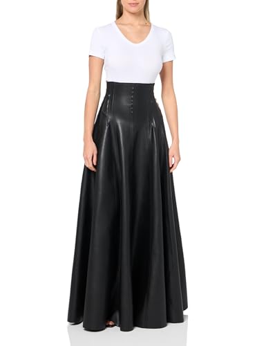 Norma Kamali Women's Long Grace Skirt