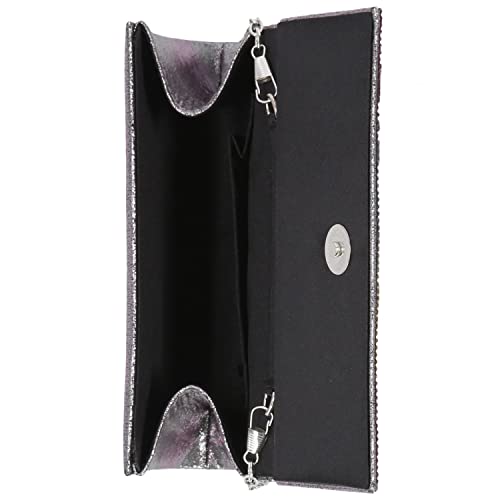 Jessica Mcclintock Alexis Sparkle And Shine Clutch, Rainbow #TOP2