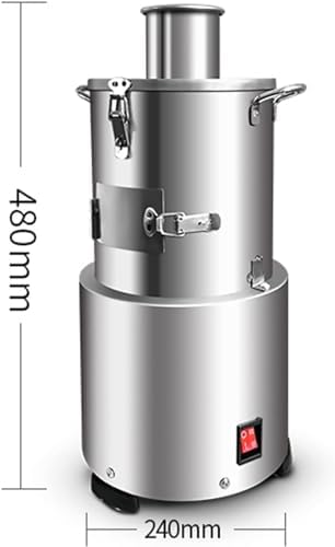 Electric Garlic Peeler Machine, Stainless Steel Commercial Peeler with Large Radiator, Removable for Easy Cleaning, High Efficiency for Restaurants, Canteens, Hotels