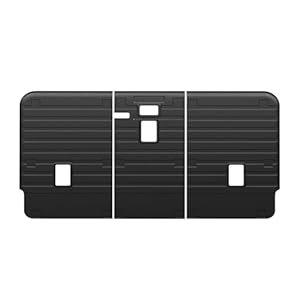 Lantu Tesla Model Y Rücksitzbezug Schwarz