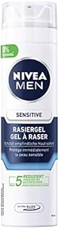 Nivea Men Sensitive 81740-01000-19 Żel Do Golenia, 6 x 200 ml