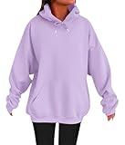 Le sweat à capuche à manches longues et ourlet arrondi crée un look élégant et sexy ; les sweats à capuche pour femmes avec cordon de serrage ajustable et poche carrée vous donnent un aspect plus décontracté et mignon.