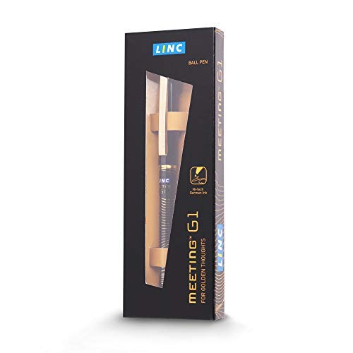 Buy Linc Meeting G1 mm Ball Pen Blue Ink Pack of Online
