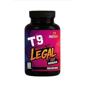 BM Labs T9 BL Stimulant Fat Burner 60 Caps Strong Fat Burner Pills T6 T5 T3