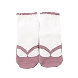 [regalo] ベビー 赤ちゃん 足袋 ソックス 草履風 靴下 和装 8-11cm 10-14cm 女の子 男の子 くすみカラー (JP, アルファベット, S, ローズ)