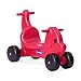 Careplay Puppy 2-in-1 Push and Ride-on Toy, Red